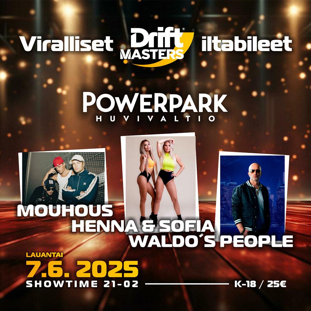 Drift Masters jatkobileet